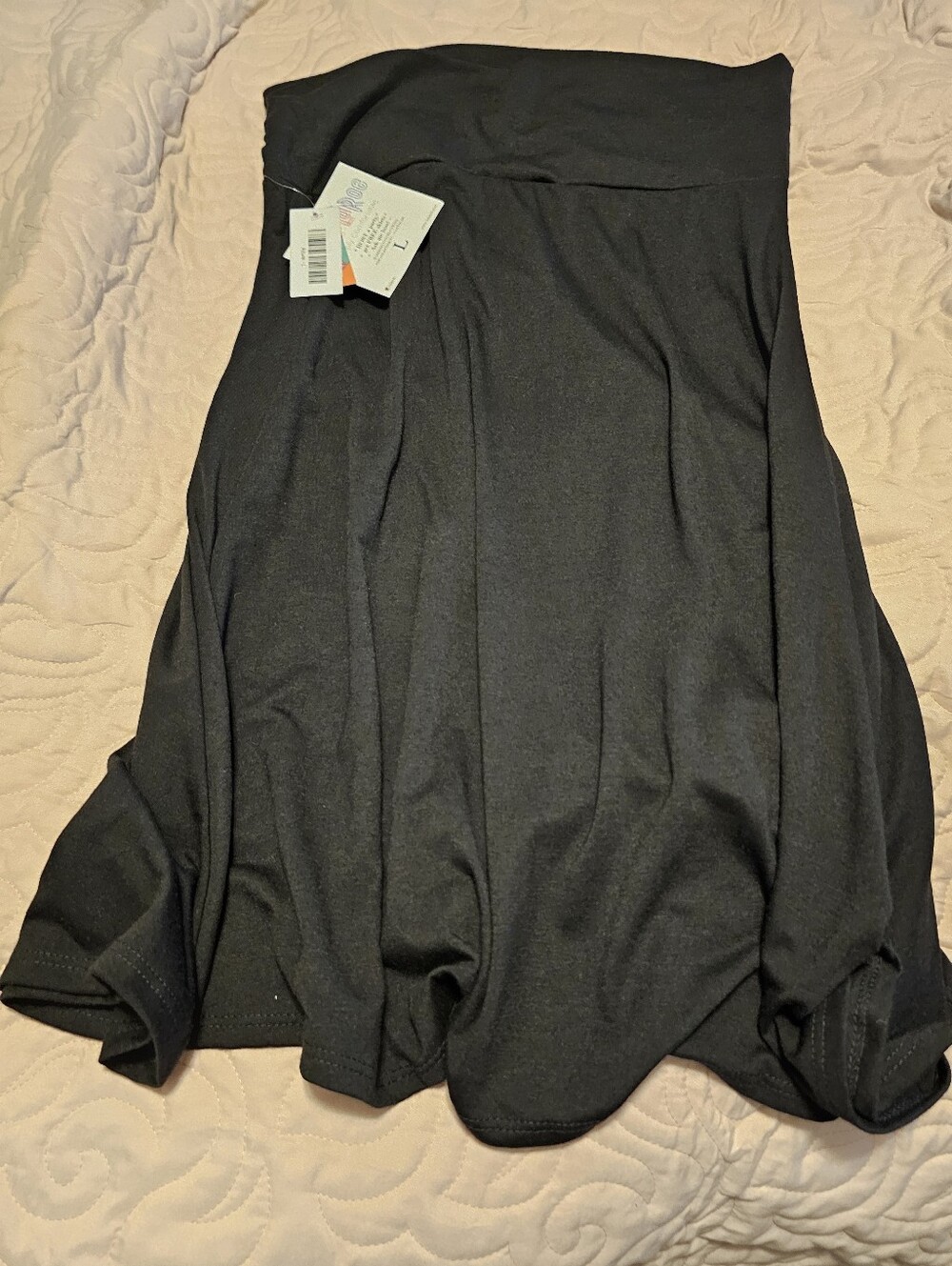 Lu La Roe Everyday Black Skater Skirt - Brand Unspecified